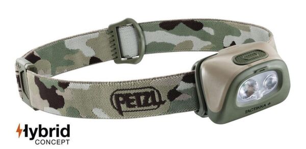 Petzl Tactikka® + Kafa Feneri [350 Lümen] KAMUFLAJ