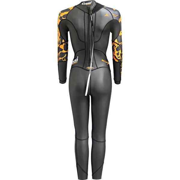 Cressi Kuwae Lady Yüzücü Elbisesi BLACK/ORANGE - 2MM - NO:4 / / L