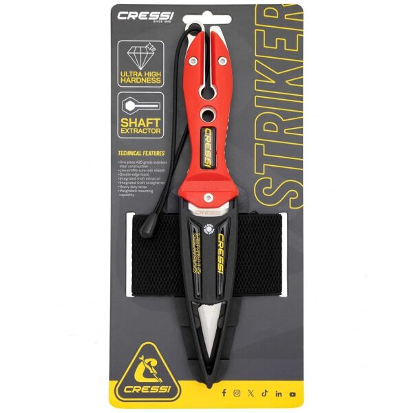 Cressi Striker Dalış Bıçağı Standart