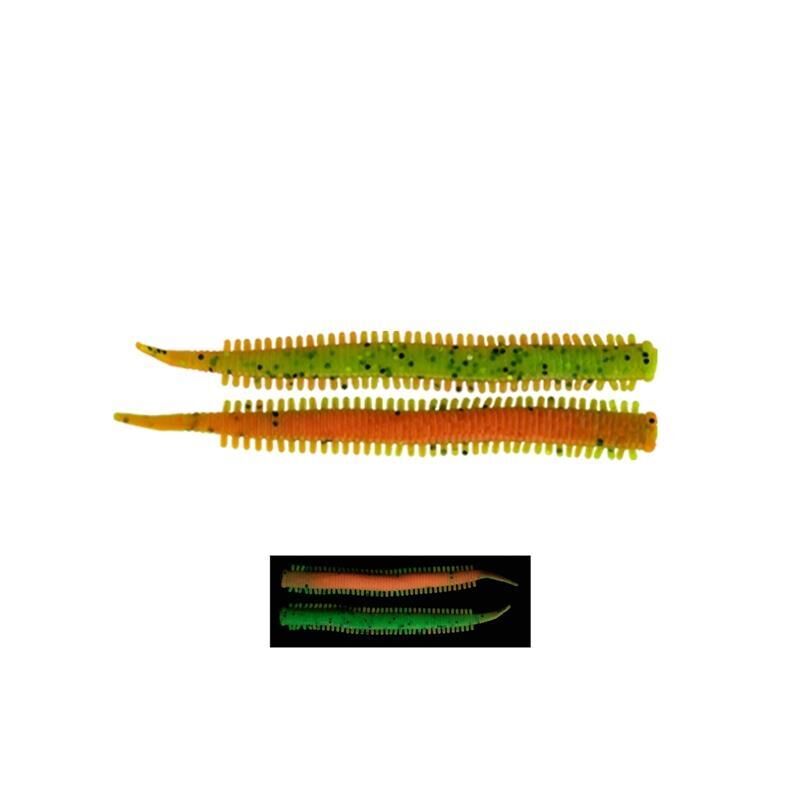 Fujin Yummy Sandworm 7Cm Silikon Yem UV Fire Tiger