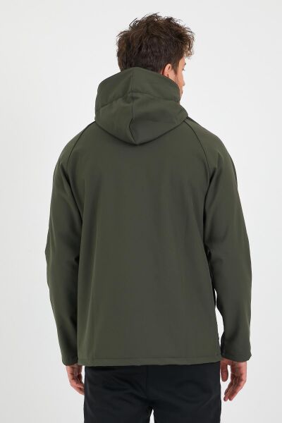 North Trace Abrigo Erkek Softshell Mont HAKİ - S