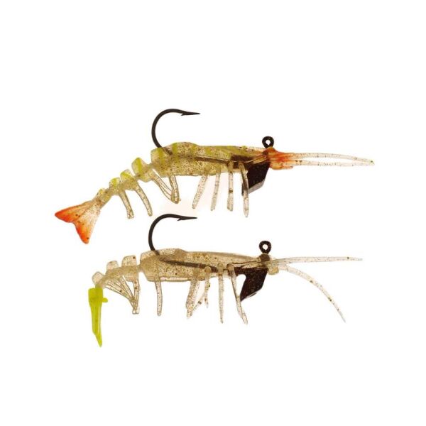 Albastar Gamba Silikon Karides Yem 2li Combo E007 / E008 - 5 CM