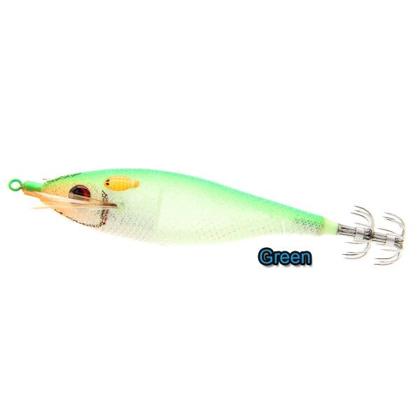 Dtd Retro Bukva Jig 8cm Glowlu Kalamar Zokası GREEN