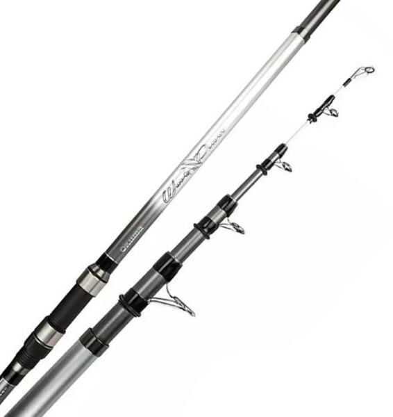 Okuma Wave Power Tele Surf 390 cm 100-200 gr 5 Parça Surf Kamışı