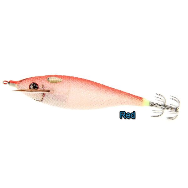 Dtd Retro Bukva Jig 8cm Glowlu Kalamar Zokası RED