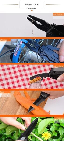 Grand Harvest GHK-PL107 Foldable Multi Tool