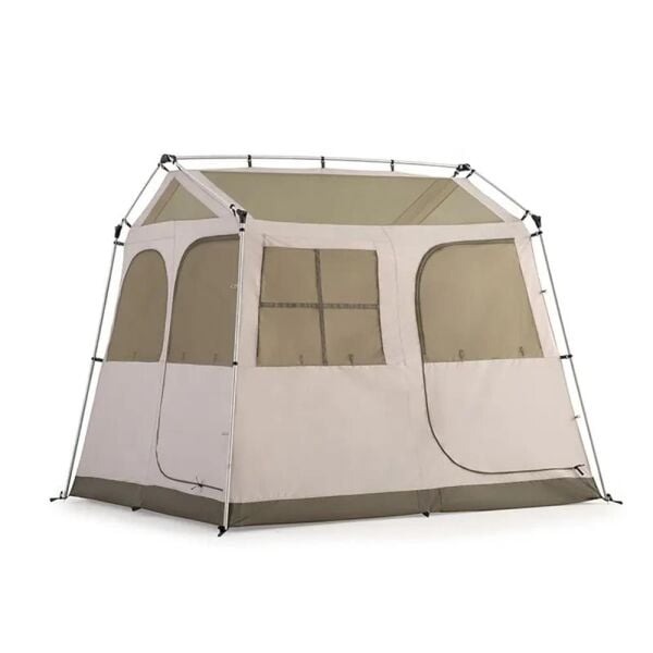 Naturehike Village 5.0 Otomatik Kurulum 4 Kişilik Kamp Çadır Army Green