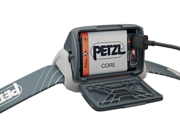 Petzl Tıkka Core Kafa Feneri [450 Lümen] GRİ