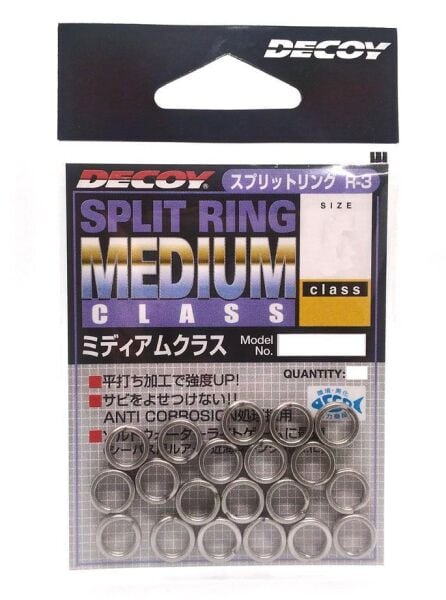 Decoy R-3 Split Ring Medium Class Split Halka NO:5