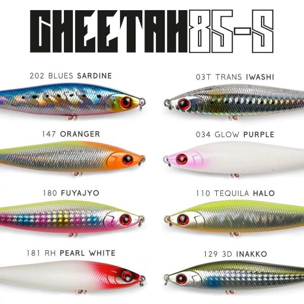 Fujin Cheetah 85S 20 gr 8.5 cm Maket Balık
