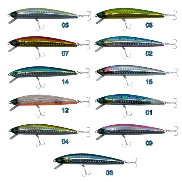 Kendo Lw Minnow 88F 88 mm 7.4 gr Floating Suni Yem 09