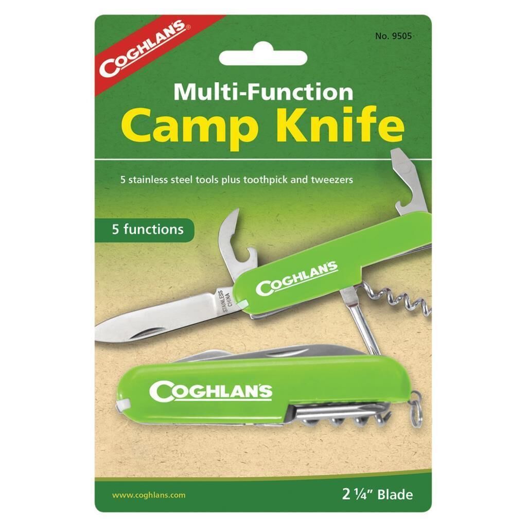 Coghlans 5 Fonksiyonlu Çakı YEŞİL