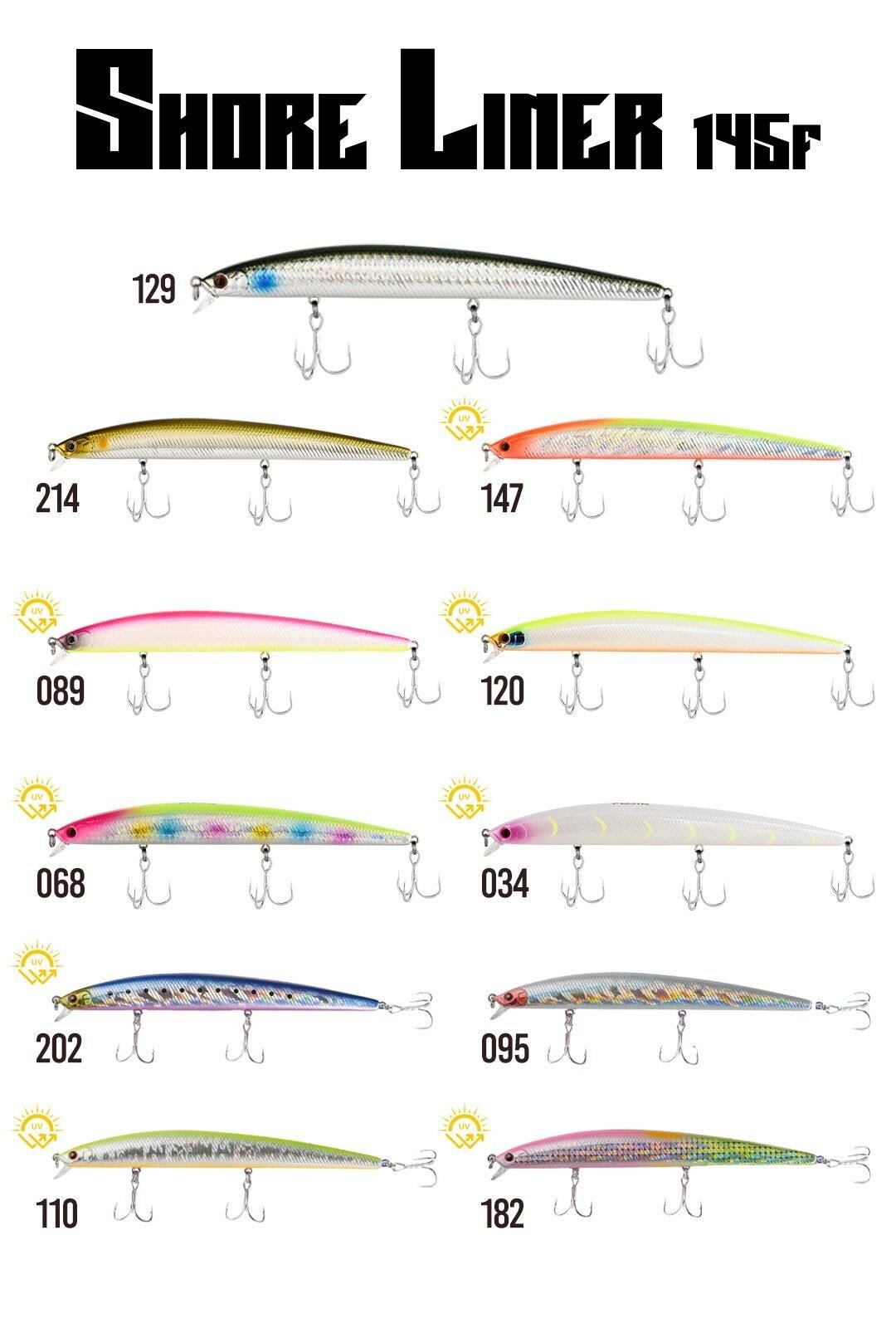 Fujin Shore Liner 145mm 20gr Floating Maket Balık
