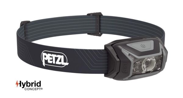 Petzl Actik Kafa Feneri [450 Lümen] GRİ