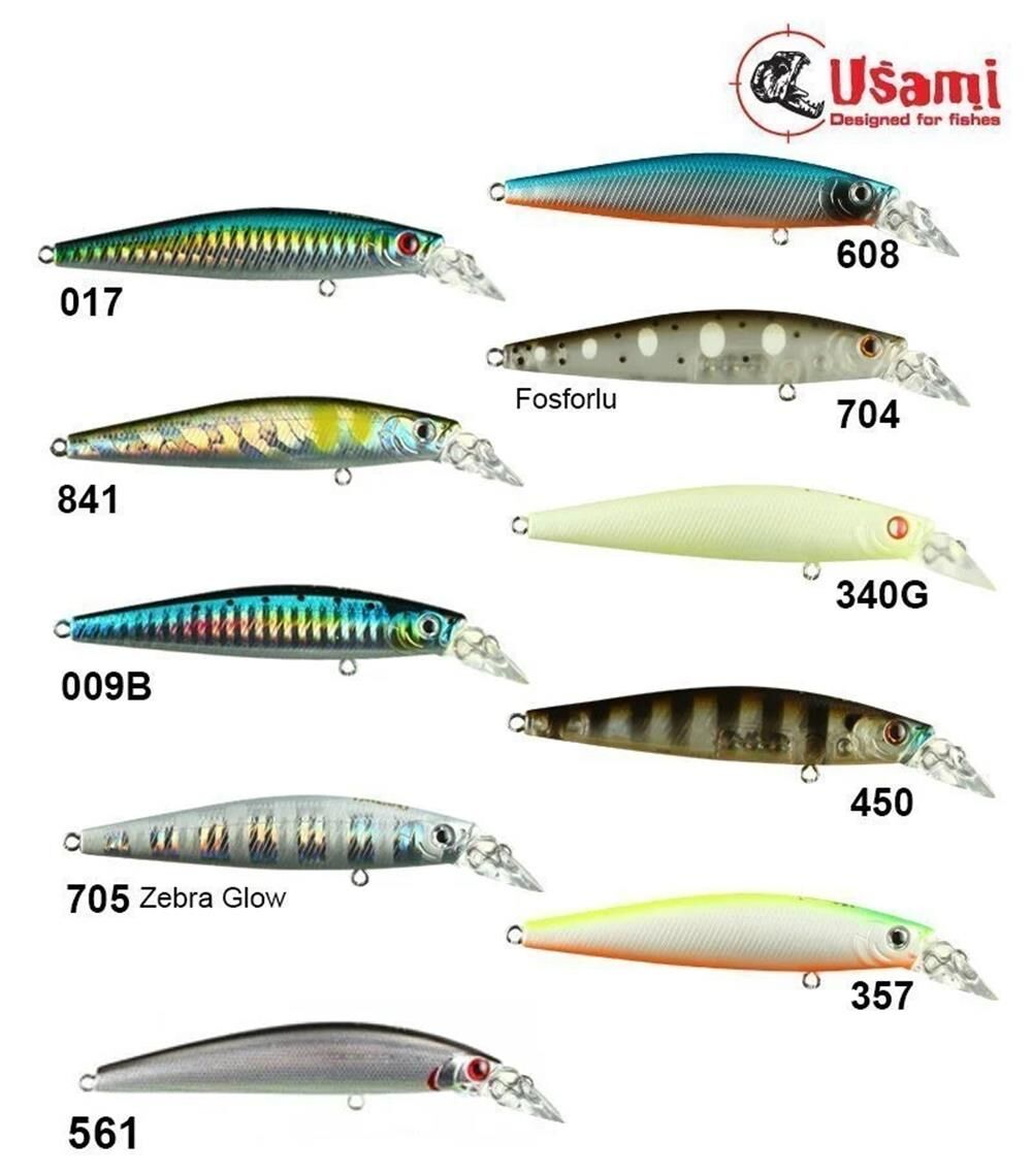 Usami Bay Shinner 85SP-MR Suspending 85 mm 9.7 gr Suni Yem 020