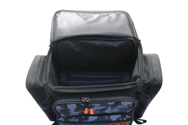 Fujin Black Camo Back Pack - Balıkçı Sırt Çantası