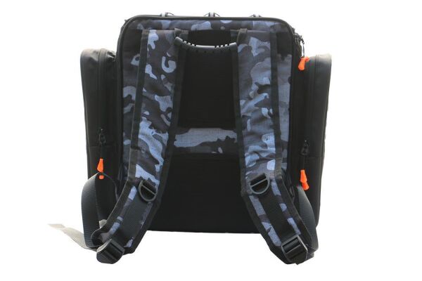 Fujin Black Camo Back Pack - Balıkçı Sırt Çantası