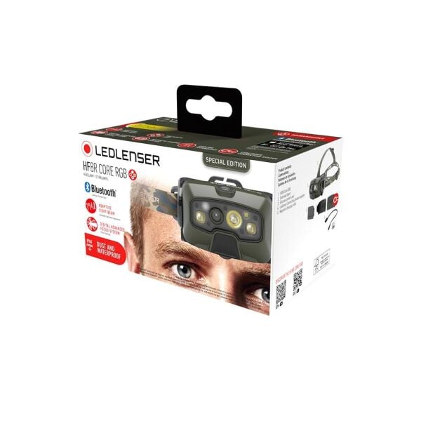Ledlenser HF8R Core RGB / Camo (Special Edition) Kafa Lambası