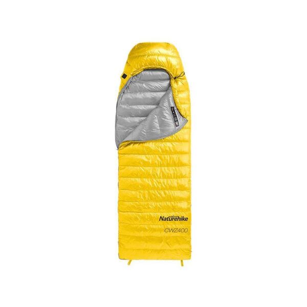 Naturehike CWZ400 Ultralight Kaz Tüyü Uyku Tulumu -9°C Sarı - L