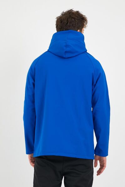 North Trace Abrigo Erkek Softshell Mont Saks Mavi - 2XL