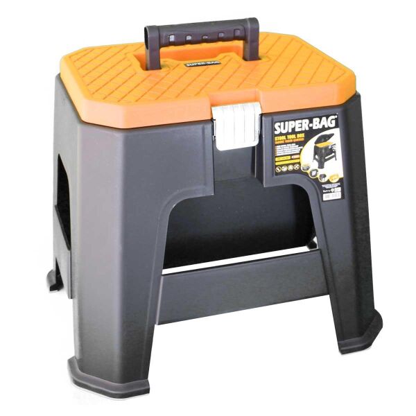Süper Bag Stool Tool Box Tabure Takım Çantası Sarı