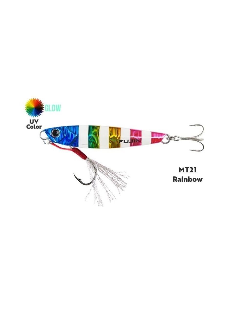 Fujin Jig-X Jigging Jig Yem Rainbow Glow - 80 GR