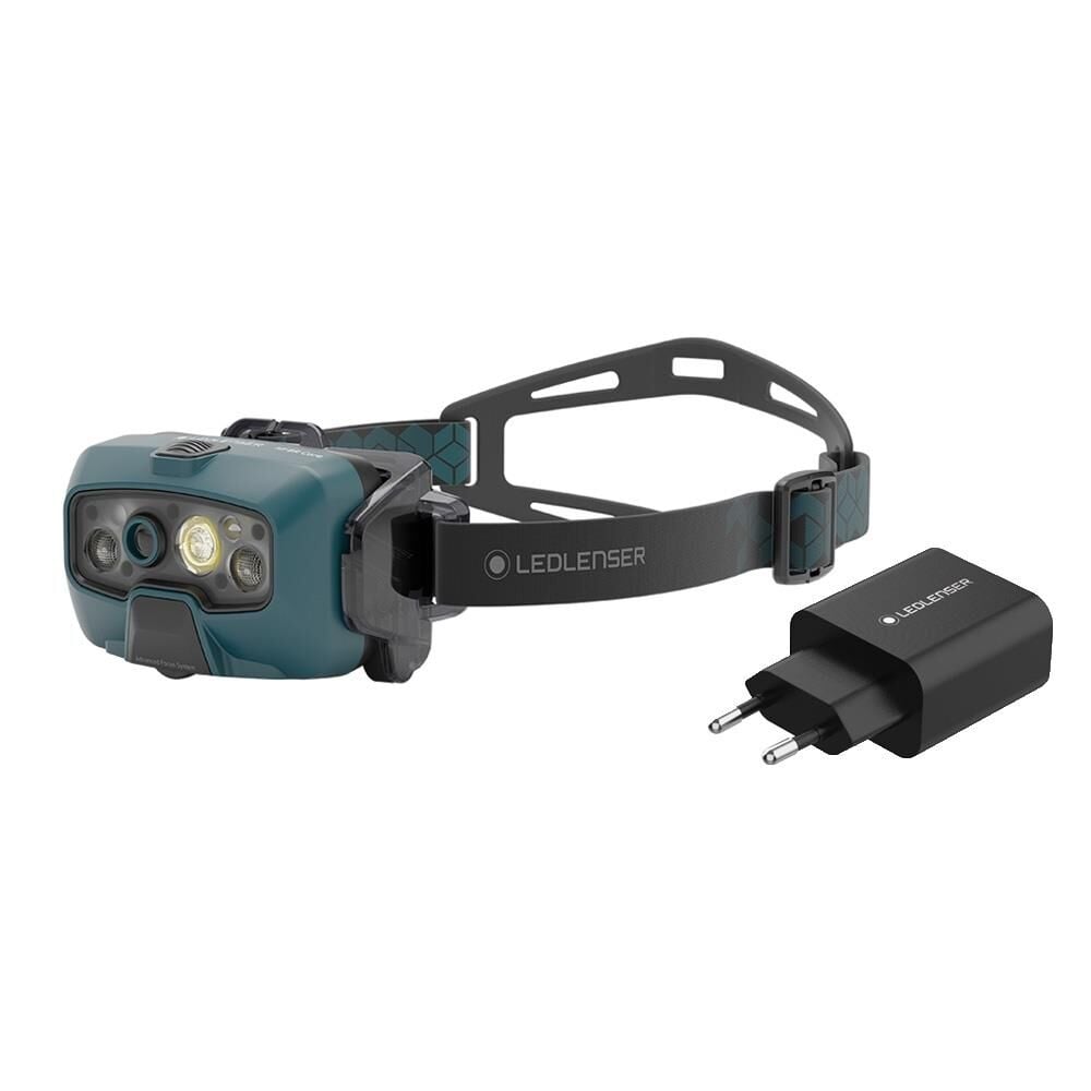 Ledlenser HF8R Core / Teal Green (Limited Edition) + Type C Adaptor Kafa Lambası Set