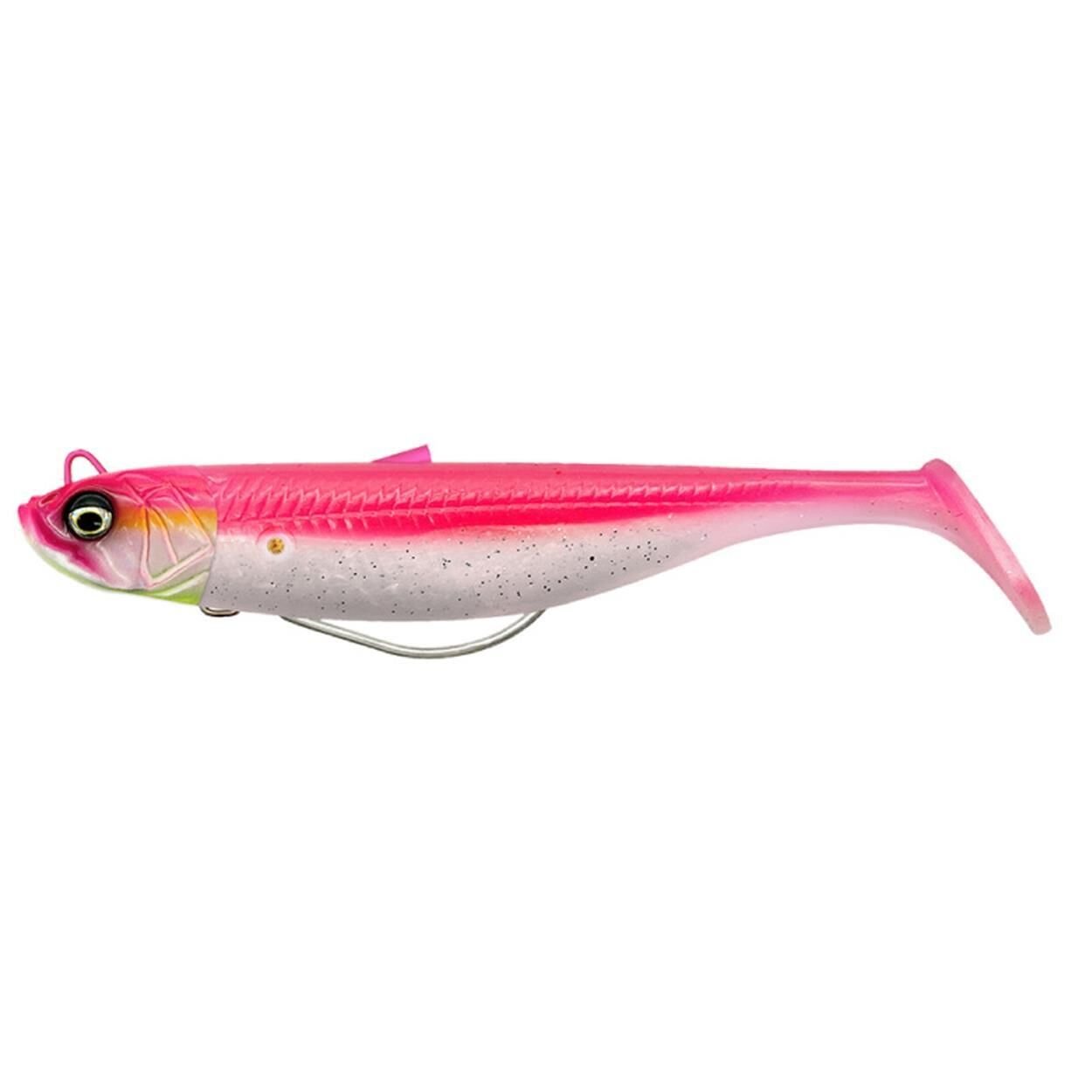 Savage Gear Savage Minnow Weedless 10 cm 16 gr 2+1 Silikon Yem Pink Pearl Silver