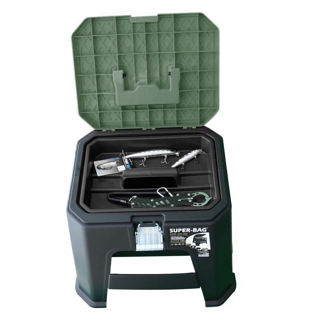 Süper Bag Stool Tool Box Tabure Takım Çantası YEŞİL