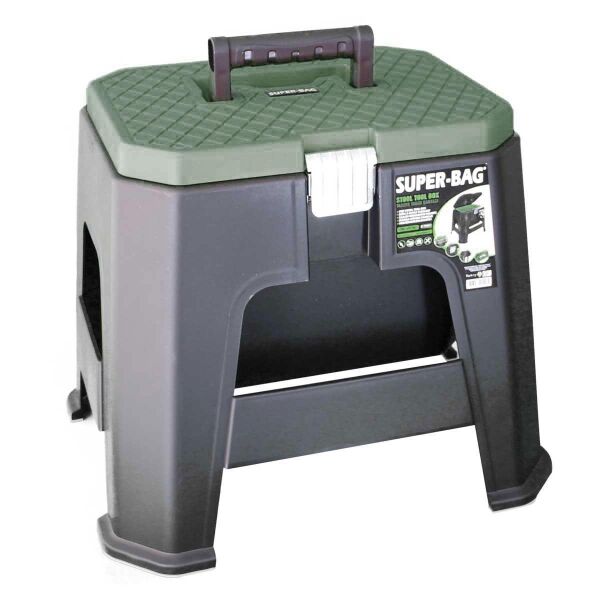 Süper Bag Stool Tool Box Tabure Takım Çantası YEŞİL