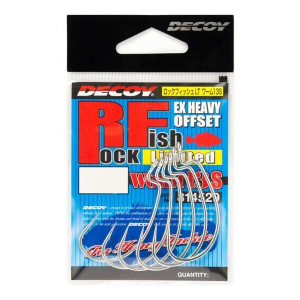 Decoy Worm13s Rock Fish Limited Güçlendirilmiş Offset Olta İğnesi NO:1/0