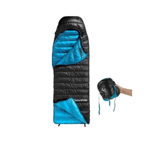 Naturehike CWZ400 Ultralight Kaz Tüyü Uyku Tulumu -9°C SİYAH - M