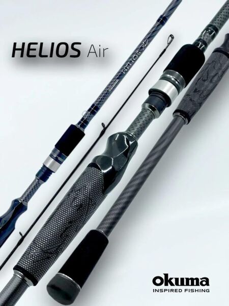 Okuma Helios Air 220 cm 1-12 gr 2 Parça Spin Olta Kamışı