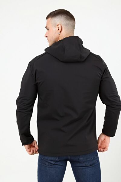 North Trace Outrack Erkek Softshell Mont SİYAH - 2XL