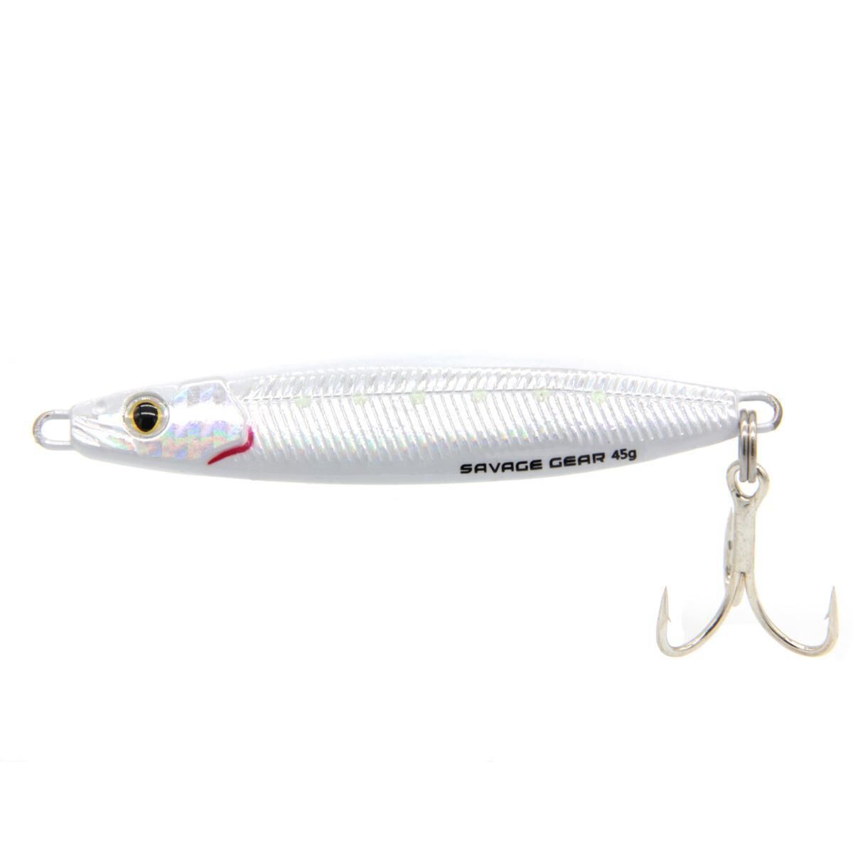 Savage Gear Psycho Sprat 45Gr 8cm Jig Yem French Bone Silver