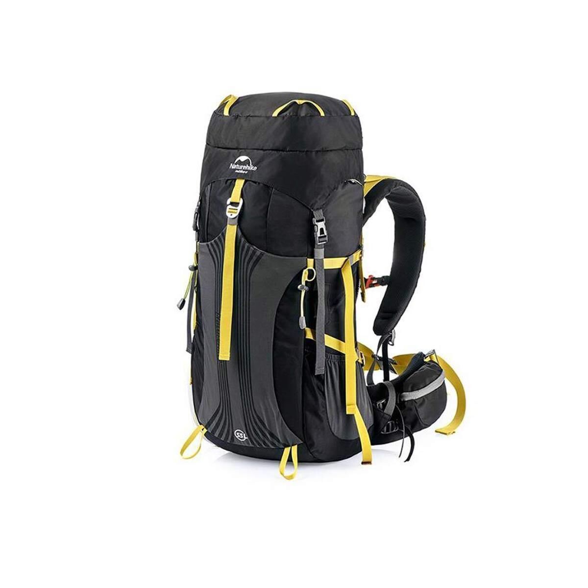 Naturehike 55+5 Lt Trekking Sırt Çantası SİYAH