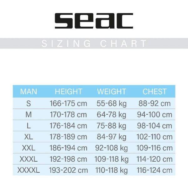 Seac Sub Ciao Erkek Dalış Elbisesi ( Shorty ) 2.5 mm XXXL
