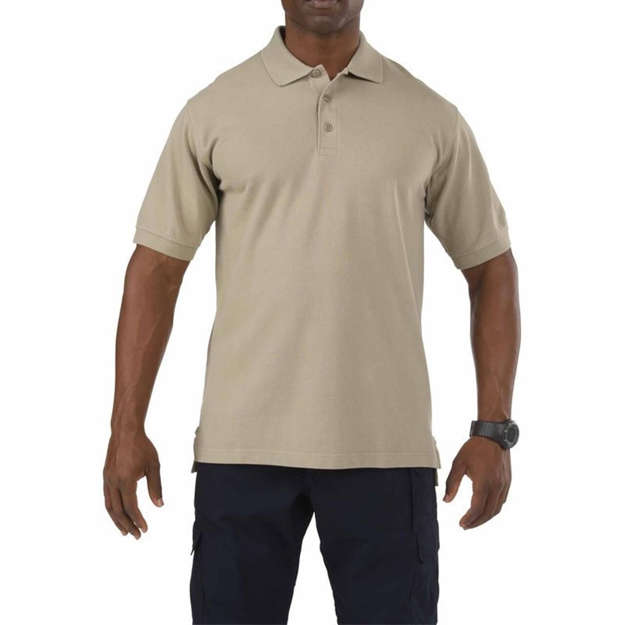 5.11 Professional Polo T-Shirt ( Silver Tan ) XL