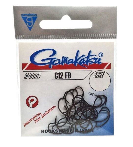 Gamakatsu C12 FB Black Olta İğnesi BLACK - NO:12