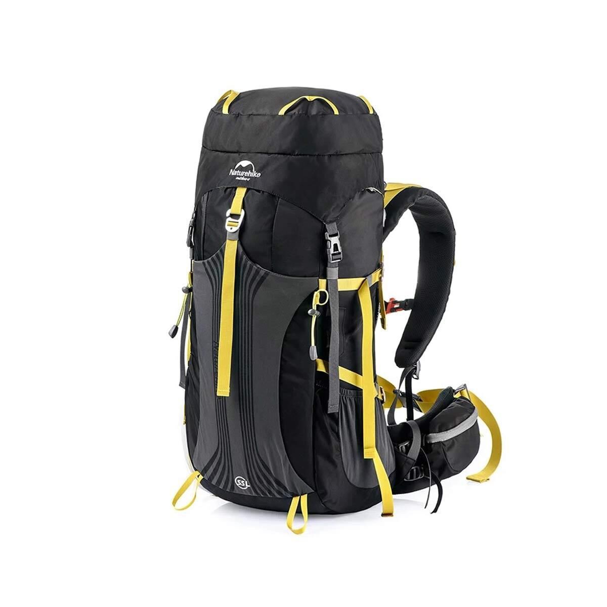 Naturehike 65+5 Lt Trekking Sırt Çantası SİYAH