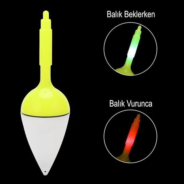 Effe Flaşlı Olta Şamandırası 80 GR