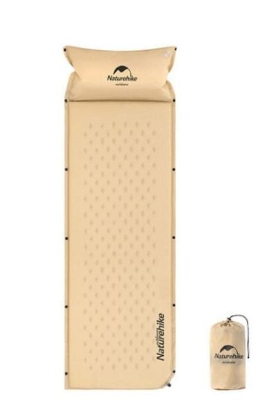 Naturehike Ultralight Şişme Kamp Matı | 185*60*2.5 cm | Sarı