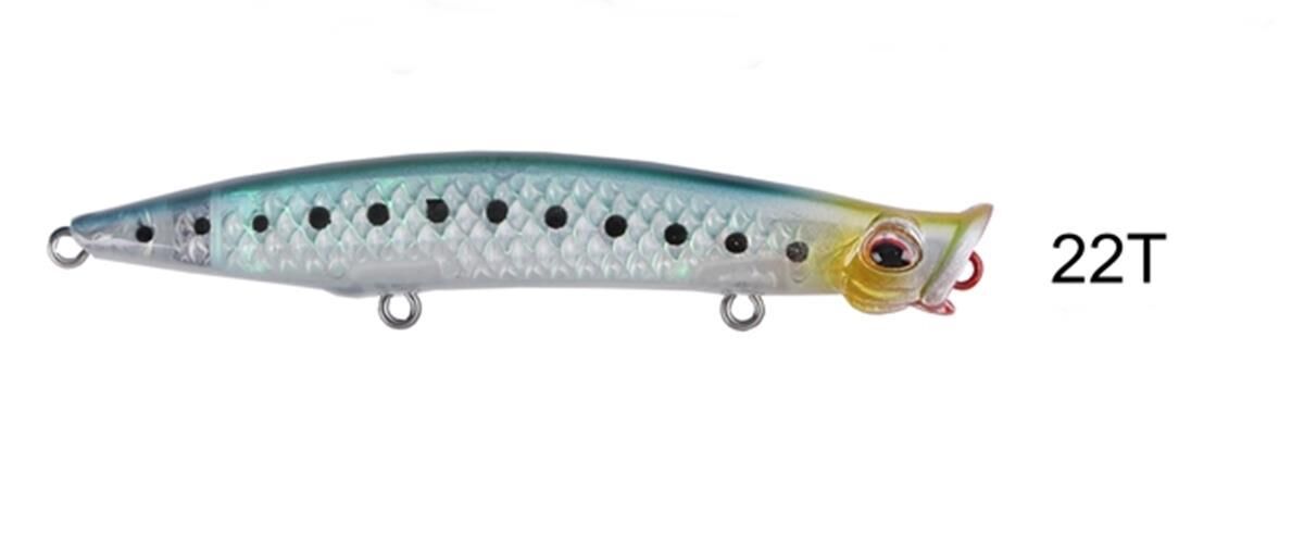 River Pop'N Catch 90 3D 9 cm 8 gr Popper Suni Yem 22T
