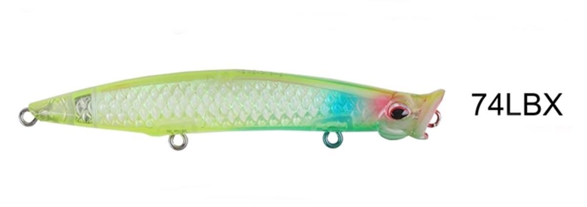 River Pop'N Catch 90 3D 9 cm 8 gr Popper Suni Yem 74LBX