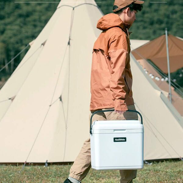 Naturehike LINDU Large Cooler Q-10H Buzluk 33 Lt BEYAZ