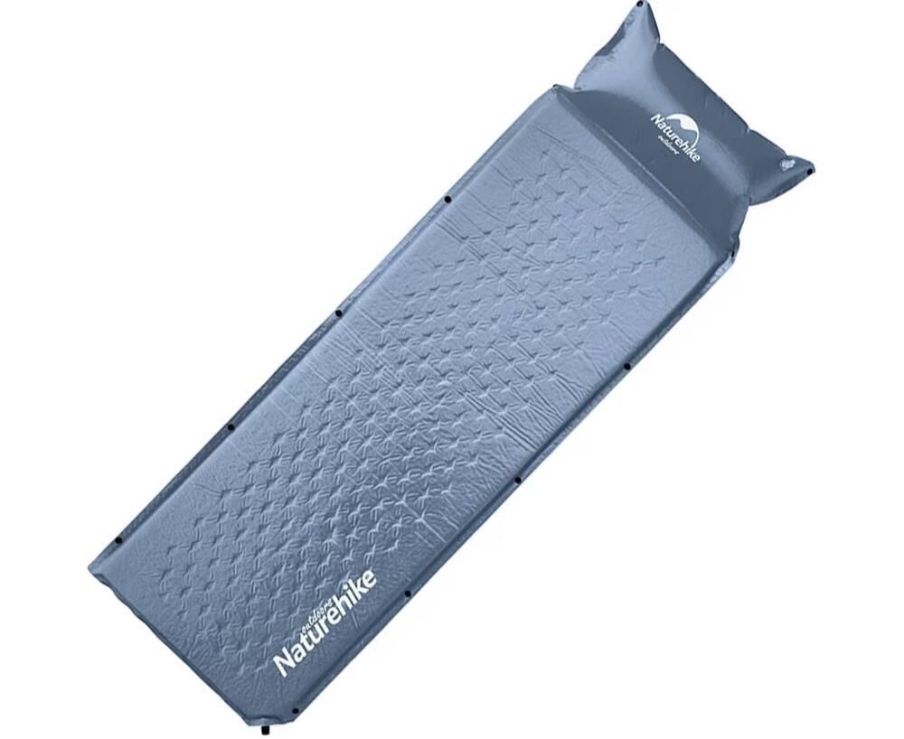 Naturehike Ultralight Şişme Kamp Matı | 185*60*2.5 cm | MAVİ