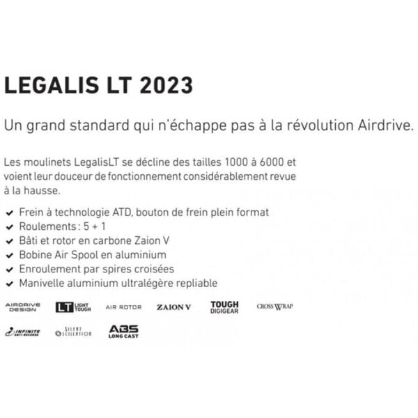 Daiwa Legalis 23 LT 2500 Makara