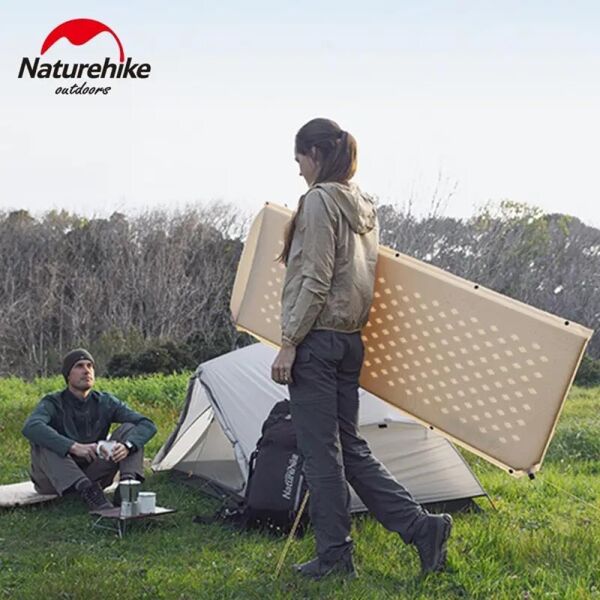 Naturehike Ultralight Şişme Kamp Matı | 185*60*2.5 cm | LACİVERT