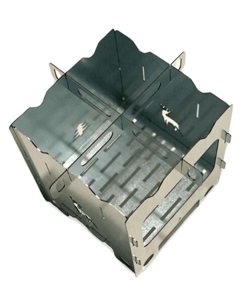 Paslanmaz Metal Kamp Ateş Kutusu