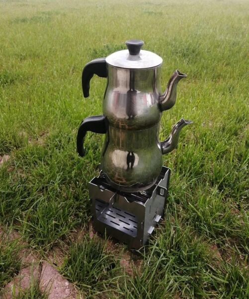 Paslanmaz Metal Kamp Ateş Kutusu